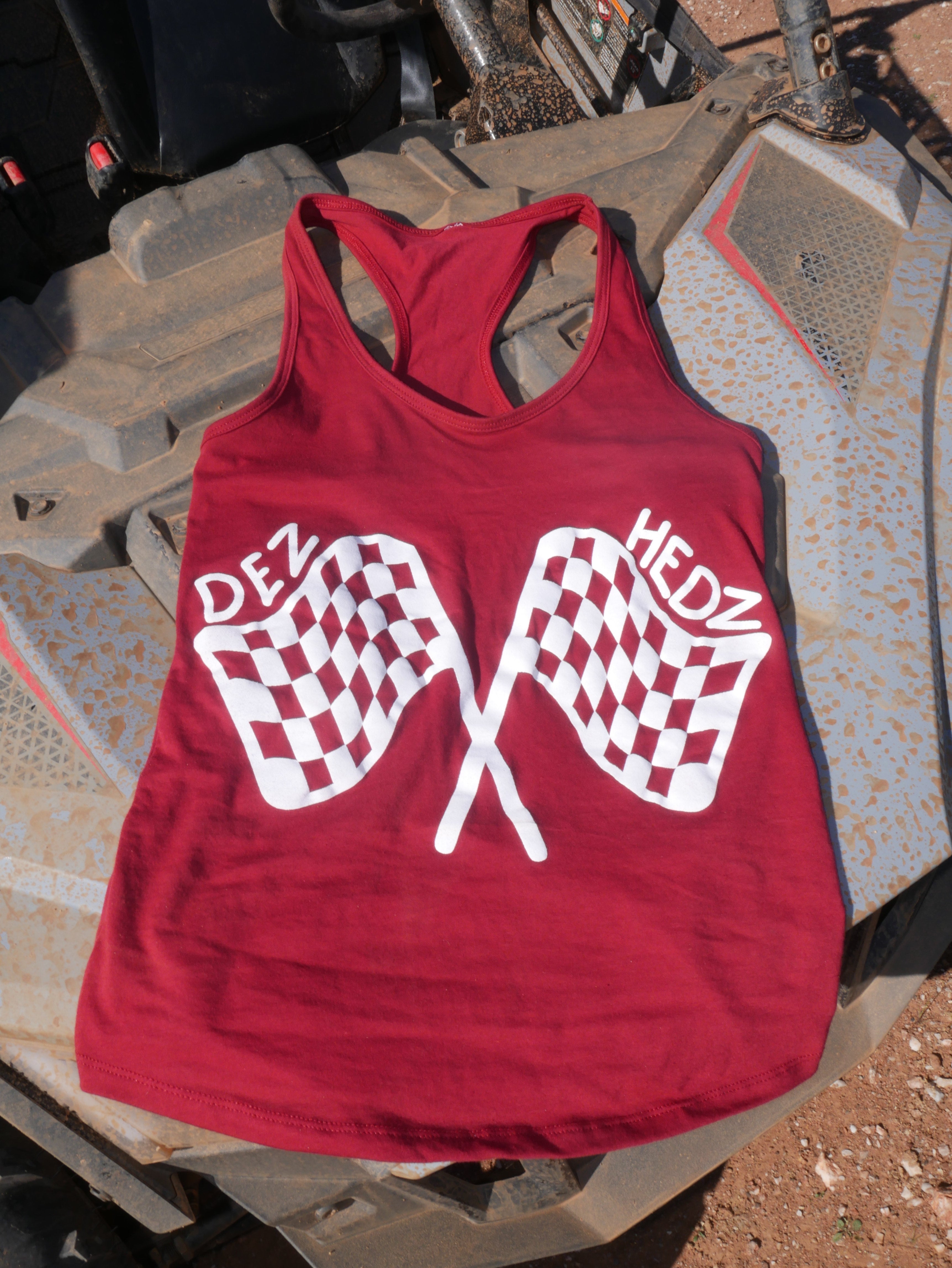 RACE FLAGS WOMENS TANK